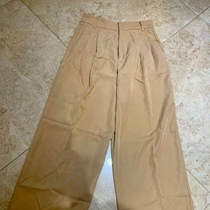 Zara camel trousers size xs